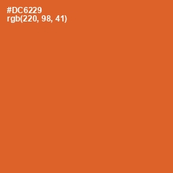 #DC6229 - Piper Color Image