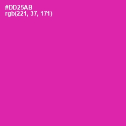 #DD25AB - Persian Rose Color Image