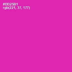 #DD25B1 - Persian Rose Color Image