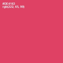 #DE4163 - Cabaret Color Image