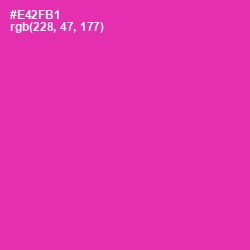 #E42FB1 - Persian Rose Color Image