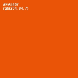 #EA5407 - Trinidad Color Image