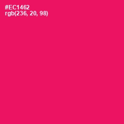 #EC1462 - Rose Color Image