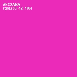 #EC2ABA - Persian Rose Color Image