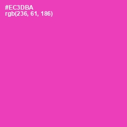 #EC3DBA - Persian Rose Color Image