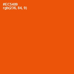 #EC5409 - Trinidad Color Image