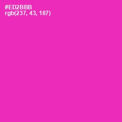 #ED2BBB - Persian Rose Color Image