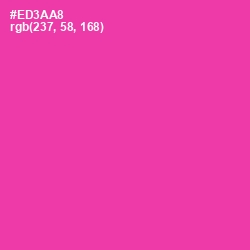 #ED3AA8 - Persian Rose Color Image