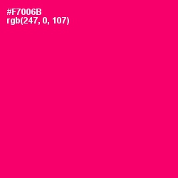 #F7006B - Rose Color Image