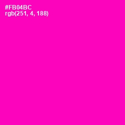 #FB04BC - Hollywood Cerise Color Image