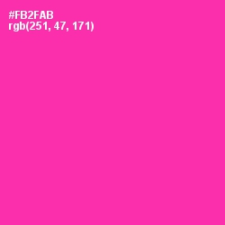 #FB2FAB - Persian Rose Color Image