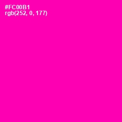 #FC00B1 - Hollywood Cerise Color Image