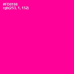 #FD0198 - Hollywood Cerise Color Image