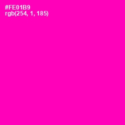 #FE01B9 - Hollywood Cerise Color Image