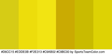 #D6CC15 #EDDE0B #F2E313 #C9AB02 #C9BC00 #DDD204 Colors