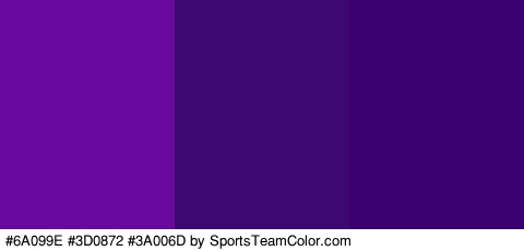 #6A099E #3D0872 #3A006D Colors