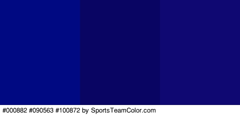 #000882 #090563 #100872 Colors