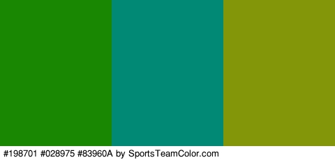 #198701 #028975 #83960A Colors