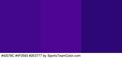 #42078C #4F0593 #2E0777 Colors