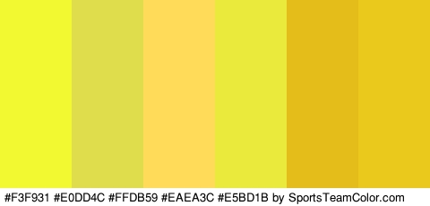 #F3F931 #E0DD4C #FFDB59 #EAEA3C #E5BD1B #EAC81C Colors