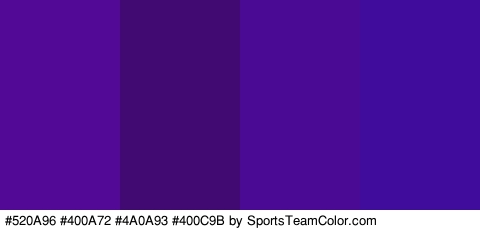 #520A96 #400A72 #4A0A93 #400C9B Colors