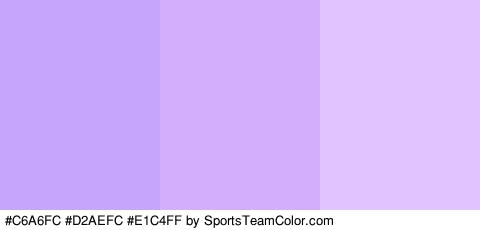 #C6A6FC #D2AEFC #E1C4FF Colors