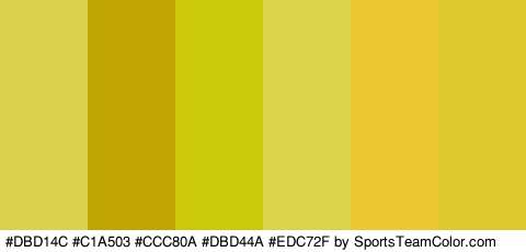 #DBD14C #C1A503 #CCC80A #DBD44A #EDC72F #DBC92E Colors