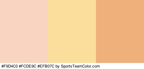 #F9D4C0 #FCDE9C #EFB07C Colors