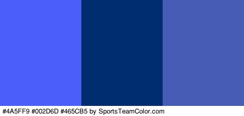 #4A5FF9 #002D6D #465CB5 Colors