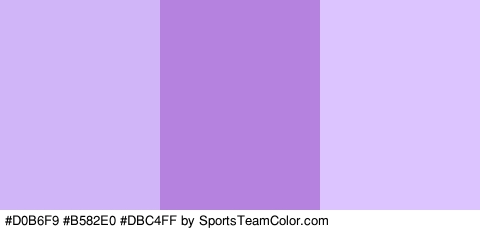 #D0B6F9 #B582E0 #DBC4FF Colors