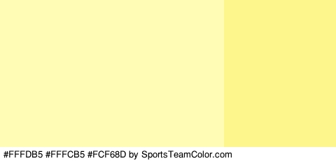 #FFFDB5 #FFFCB5 #FCF68D Colors