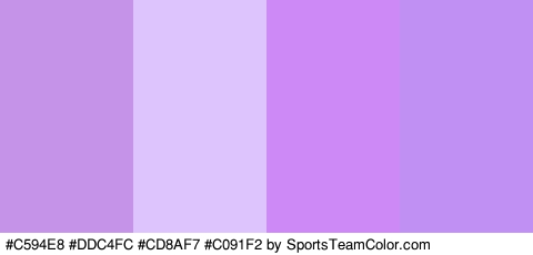 #C594E8 #DDC4FC #CD8AF7 #C091F2 Colors