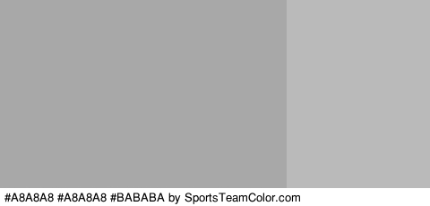 #A8A8A8 #A8A8A8 #BABABA Colors