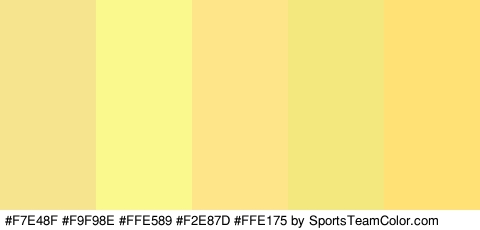 #F7E48F #F9F98E #FFE589 #F2E87D #FFE175 Colors