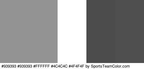 #939393 #939393 #FFFFFF #4C4C4C #4F4F4F Colors