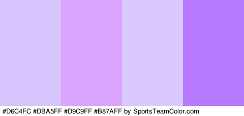 #D6C4FC #DBA5FF #D9C9FF #B87AFF Colors