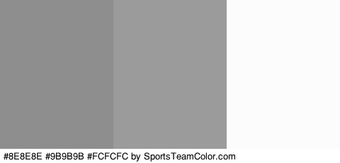 #8E8E8E #9B9B9B #FCFCFC Colors