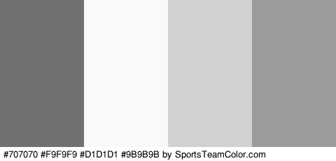 #707070 #F9F9F9 #D1D1D1 #9B9B9B Colors