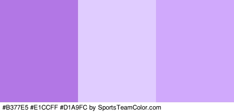 #B377E5 #E1CCFF #D1A9FC Colors