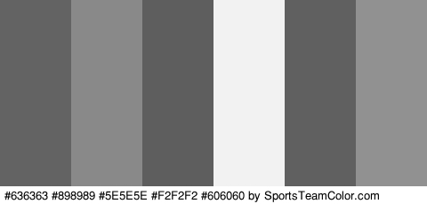 #636363 #898989 #5E5E5E #F2F2F2 #606060 #919191 Colors