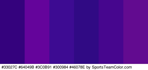 #33027C #64049B #3C0B91 #300984 #46078E #620B91 Colors