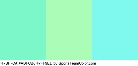 #7BF7CA #ABFCB6 #7FF9ED Colors