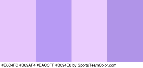 #E6C4FC #B69AF4 #EACCFF #B094E8 Colors