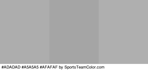 #ADADAD #A5A5A5 #AFAFAF Colors