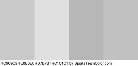 #C9C9C9 #E0E0E0 #B7B7B7 #C1C1C1 Colors