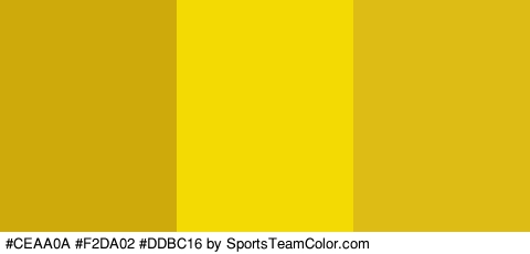 #CEAA0A #F2DA02 #DDBC16 Colors