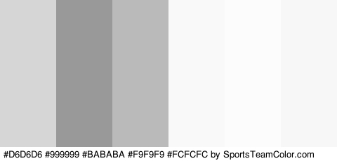 #D6D6D6 #999999 #BABABA #F9F9F9 #FCFCFC #F7F7F7 Colors