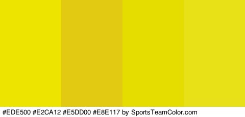 #EDE500 #E2CA12 #E5DD00 #E8E117 Colors