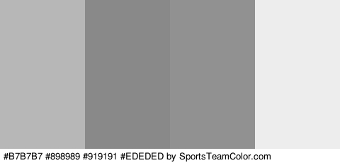 #B7B7B7 #898989 #919191 #EDEDED Colors