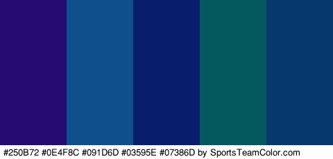 #250B72 #0E4F8C #091D6D #03595E #07386D Colors